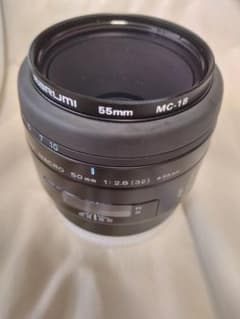MINOLTA AF 50 MACRO レンズ ケース付き - メルカリ