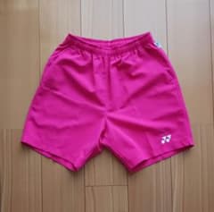 YONEX バドミントン ハーフパンツ ピンク ユニSサイズのサムネイル