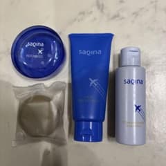 saqina サキナ シャンプー トリートメント 固形石鹸 トラベルセット