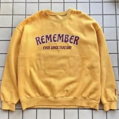 【remember】スウェット(袖に刺繍アリ)のサムネイル