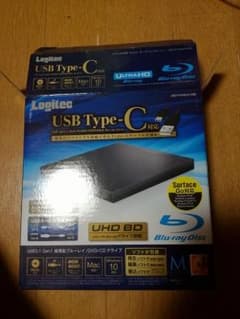Logitec ポータブルブルーレイドライブ　LBD-PVA6UCVBKのサムネイル