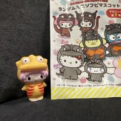 【匿名配送】 ゴジラサンリオミニソフビマスコット シークレットのサムネイル