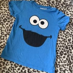 H&Mクッキーモンスター柄Tシャツ90のサムネイル