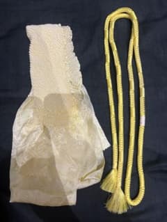 帯締め　帯揚げ　黄色のサムネイル