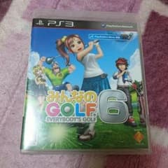 みんなのGOLF6 PS3用 美品のサムネイル