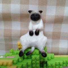シャム猫 フィギュア カプセルトイのサムネイル