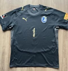 サッカー 大分トリニータ 西川周作 #1 ユニフォーム 2008 ゴール