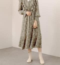 vintageラッフルワンピースのサムネイル