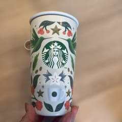 STARBUCKS フラワーデザイン タンブラー 355mlのサムネイル