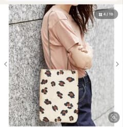 【TAMO様専用】casselini レオパード柄ショルダーバッグのサムネイル