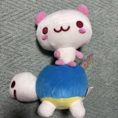 san-x モモパンダのコモモパンダとカメ ぬいぐるみ　未使用 希少 San-X サンエックス モモパンダ コモモパンダ カメ ぬいぐるみ