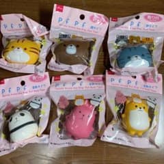 ダイソー スクイーズ ぽふぽふアニマル 6点まとめ売り - メルカリ