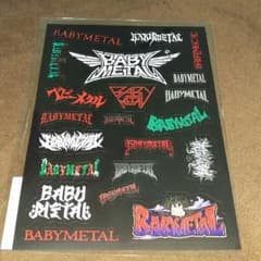 BABYMETAL ロゴステッカーのサムネイル
