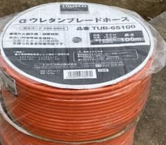 （新品.未使用）TRUSCOウレタンブレードホース 6.5mm×10mm100mのサムネイル