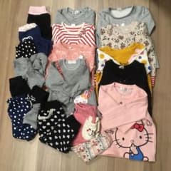 女の子 女児 トレーナー9着 ズボン8着 90〜95センチ まとめ売りのサムネイル