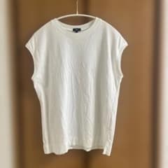 PLST ホワイト フレンチスリーブ Tシャツのサムネイル