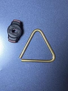 トライアングル 自作 真鍮製 5mm6×cm - メルカリ