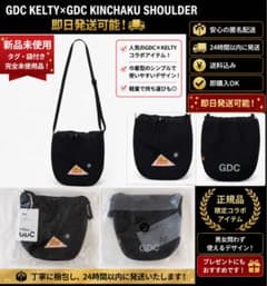GDC KELTY×GDC KINCHAKU SHOULDER 黒 - メルカリ
