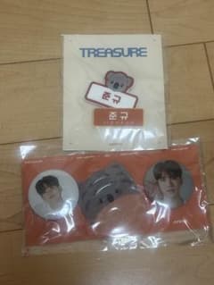 TREASURE ジュンギュ 缶バッジ ワッペン セット - メルカリ