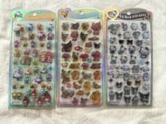 【正規品】　サンリオ うるちゅるPOP SEAL 3種セット　新作のサムネイル
