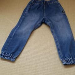 F.O.KIDS デニムパンツ90センチ２枚セットのサムネイル