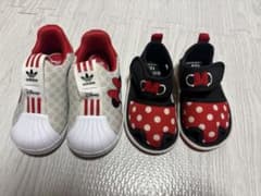 adidas 미니 마우스 신발 샌들 2 다리 세트 13cm 디즈니