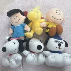 Beans Collection スヌーピーぬいぐるみ6点セットのサムネイル