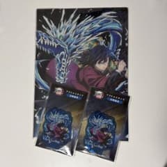 Demon Slayer AJ2026 Acrylic Stand　Clear file featuring Giyu Tomioka