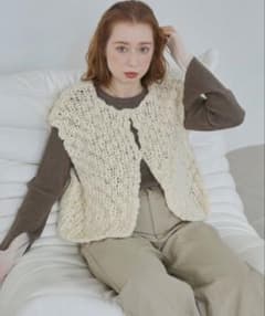 Bab ハンドニットベストのサムネイル