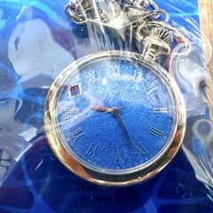 時計　キーチェーンウォッチ ふしぎの海のナディア 30周年 ブルーウォーター 時計 キーチェーンウォッチ ふしぎの海のナディア 30周年 ブルー