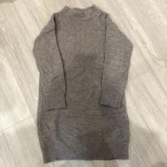 ano様専用☆ ユニクロ　ニットワンピース　140㎝のサムネイル