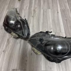 V36 スカイライン後期　ヘッドライト　インナーブラック加工　一部くもりあり V36 スカイライン後期 ヘッドライト インナーブラック加工 一部くもり