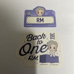 BTS RM TinyTAN 모바일 스티커 컬렉션