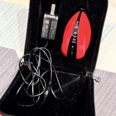 极萌Jmoon 美顔器 レッド 充電器付き エッセンスジェル8本付き