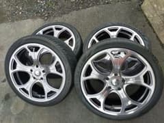 MKW アルミホイール 295/35R24 タイヤ付4本セットLIONHARTのサムネイル