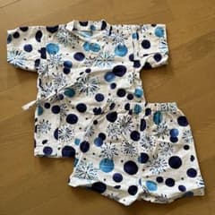 浴衣　甚平　80cmのサムネイル