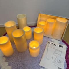 ○IKEA ○GODAFTON LEDキャンドル 10個セット○ - メルカリ