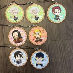 鬼滅の刃 ラバーストラップ 7点セットのサムネイル
