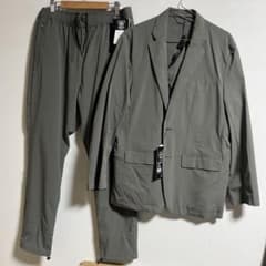 ワークマン　SOLOTEX 2wayワークスーツ グリーンのサムネイル