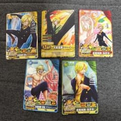 ワンピース ワンピーベリーマッチ サンジ まとめ売り ワンピカード