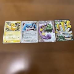 く*ん様 ポケモンカード　4枚まとめ売り ピカチュウ レジギガスのサムネイル