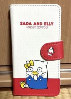 手帳型スマホケース 銀魂×ハローキティのサムネイル