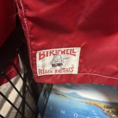 BIRDWELL ナイロンジャケット レッドのサムネイル