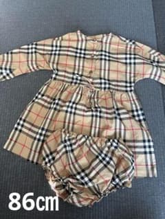 BURBERRY チェック柄 ワンピース 18M 86㎝のサムネイル