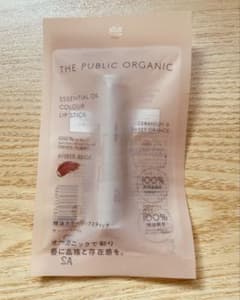 THE PUBLIC ORGANIC リップスティック AMBER-BEIGEのサムネイル
