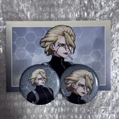 スタンリー 場面写 グリッター缶バッジ toho Dr.stone | Shop at