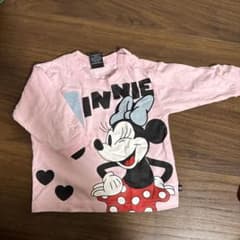 BABYDOLL ミニーマウス 長袖Tシャツ 80cmのサムネイル