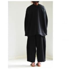 【6/14まで】yohji yamamoto18ss シワギャバ脇タックパンツのサムネイル