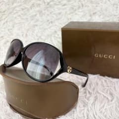 【美品】GUCCI サングラス　ラブリーハート　インターロッキング　GGロゴ ✨極美品✨グッチ サングラス インターロッキング ラブリーハート GG