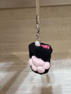 画面クリーナー 猫 肉球 スマホ ストラップ - メルカリ